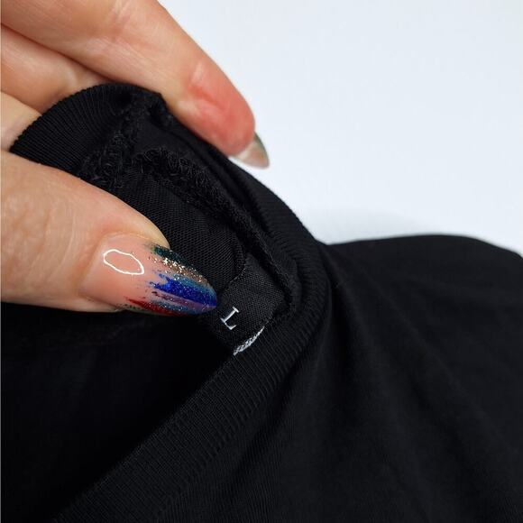 DIESEL T-RUBIN-POCKET-J1 T-SHIRT MEN's Large MAGLIETTA Embroidered Short Sleeve - Picture 6 of 13